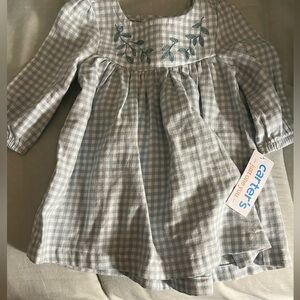 ✨NWT✨ Carter's Light Blue Baby Girl’s Dress ~ 6 mo.